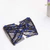 Cross-border interlocking hair combs for women, European style, fashionable pearl acrylic hair combs, new beaded and versatile hair styling equipment in stock for wholesale Specification image